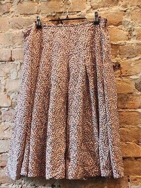 Talbots 100% Silk Skirt Size 14